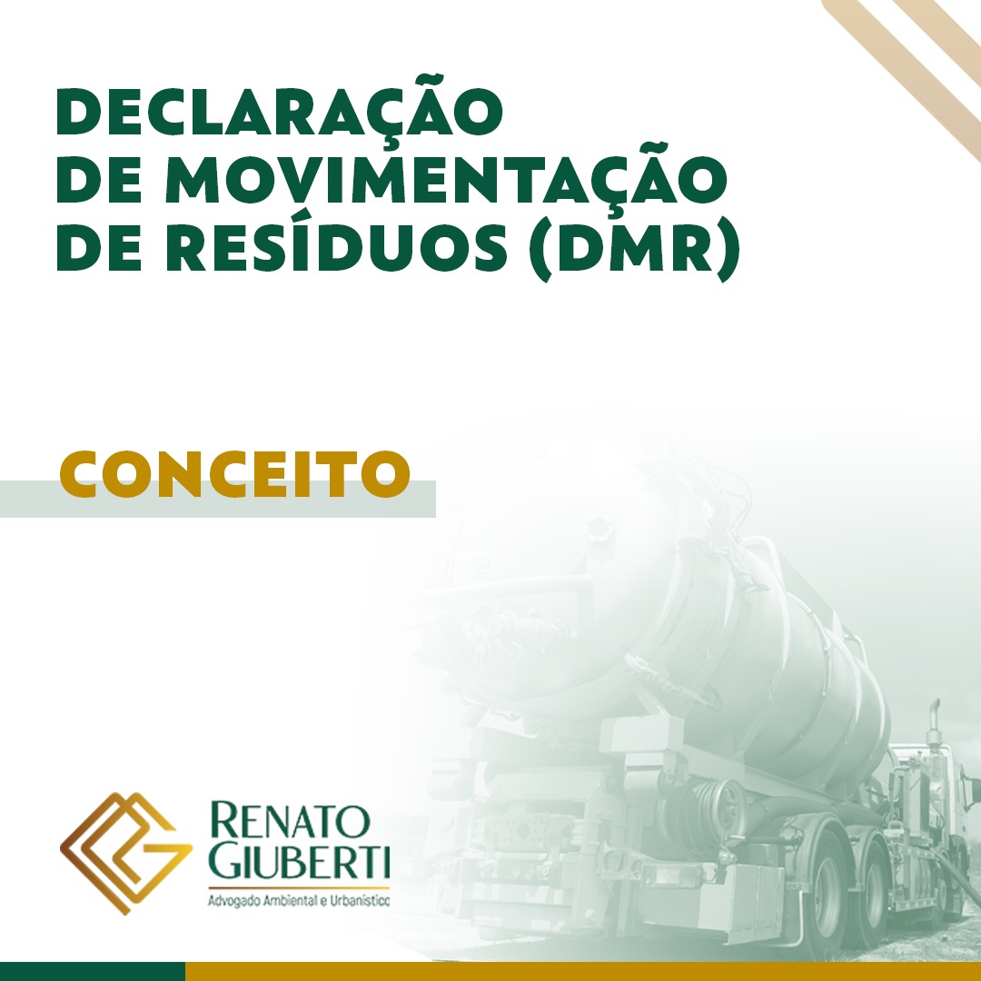 DECLARAÇÃO DE MOVIMENTAÇÃO DE RESÍDUOS