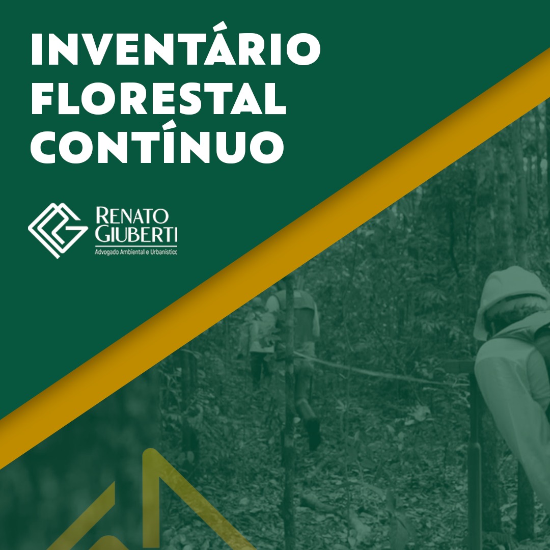 INVENTÁRIO FLORESTAL CONTÍNUO