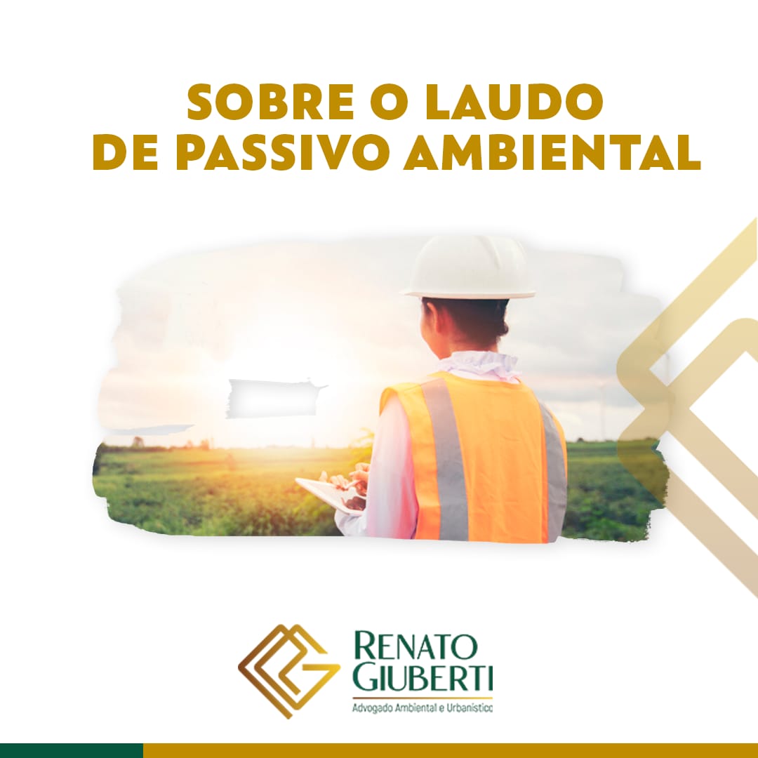 LAUDO DE PASSIVO AMBIENTAL