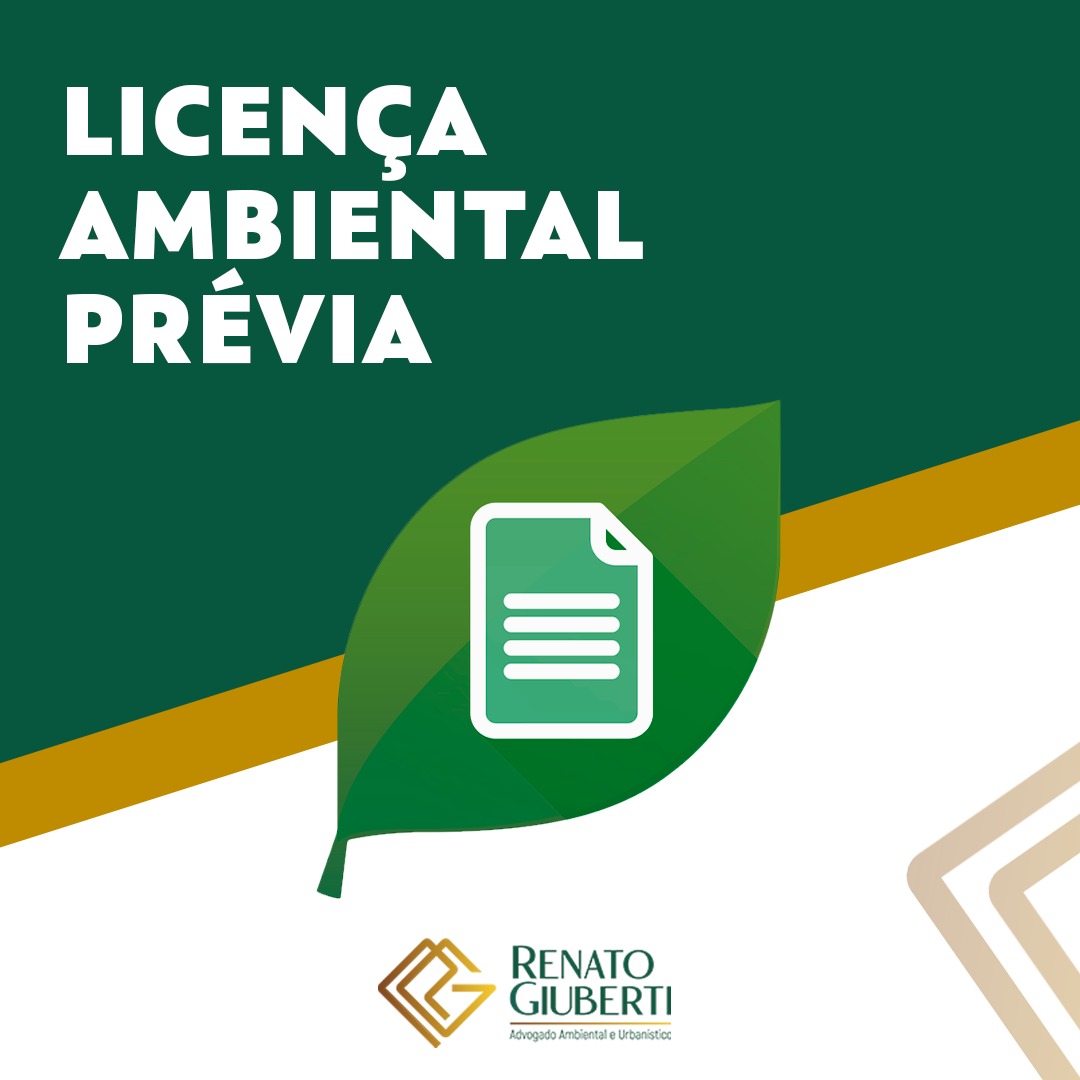 LICENÇA AMBIENTAL PRÉVIA