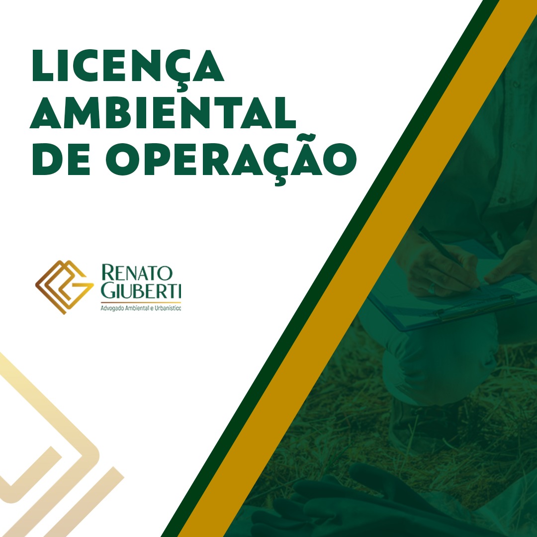 LICENÇA AMBIENTAL DE OPERAÇÃO